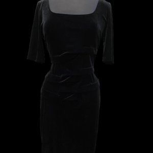 Black Velvet Dress Sz. 10